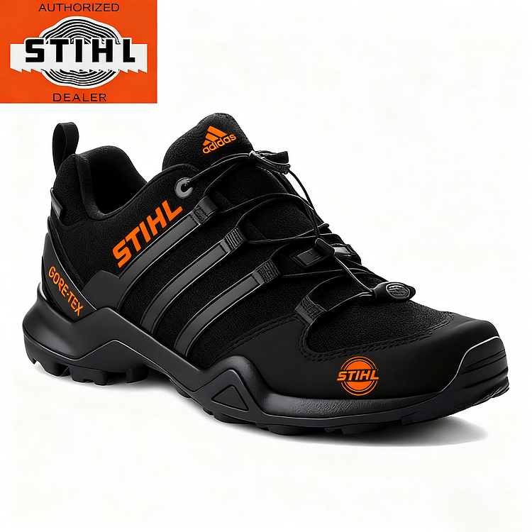 Posljednjih 50 pari čarapa🎁 Muške vodootporne i prozračne radne i planinarske cipele marke adidas® i STIHL, idealne za posao i aktivnosti na otvorenom.