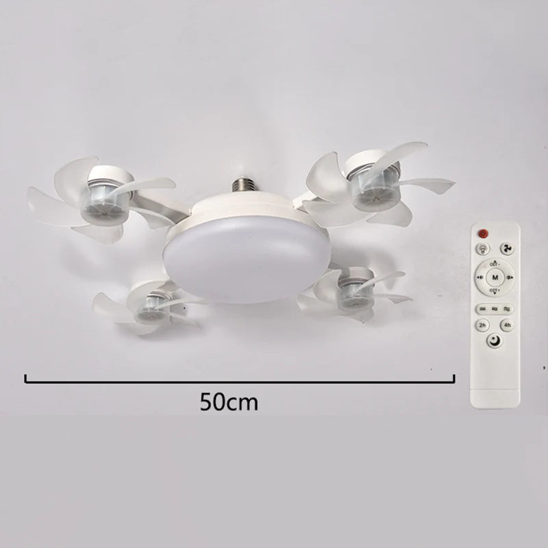🌀 50% popusta💥Stropni ventilator s LED lampom i daljinskim upravljačem