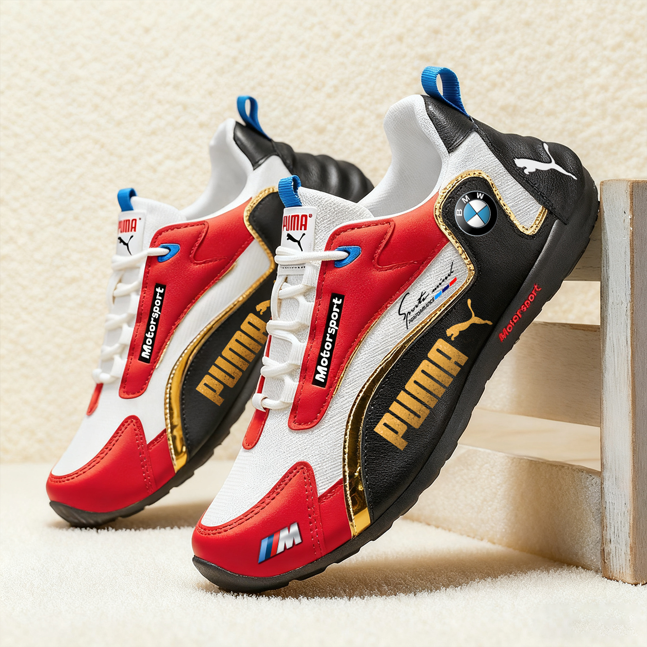 Posljednjih 50 kompleta ogrlica🎁Nove, prozračne muške PUMA®BMW tenisice za ljeto 2026.