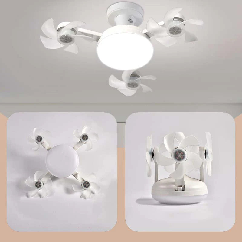 🌀 50% popusta💥Stropni ventilator s LED lampom i daljinskim upravljačem
