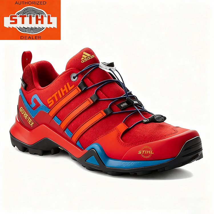 Posljednjih 50 pari čarapa🎁 Muške vodootporne i prozračne radne i planinarske cipele marke adidas® i STIHL, idealne za posao i aktivnosti na otvorenom.