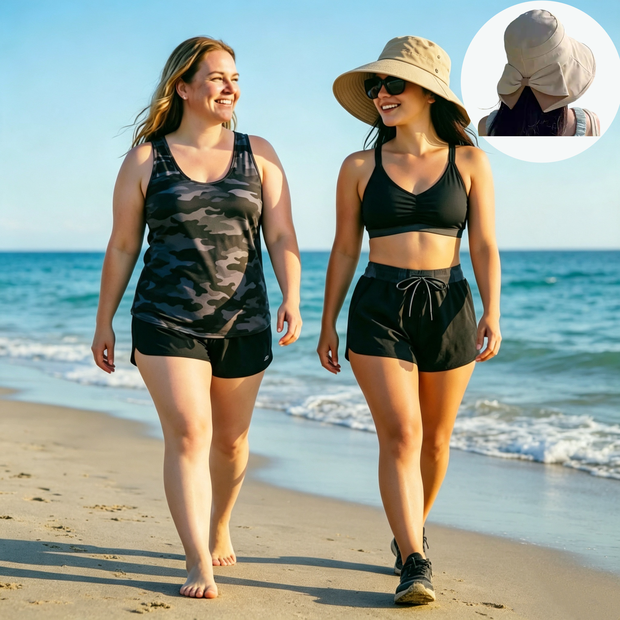 🔥✨ PRODANO U VIŠE OD 50.000 PRIMJERAKA! 🎁Ženski trodijelni tankini kupaći kostim s kratkim hlačicama