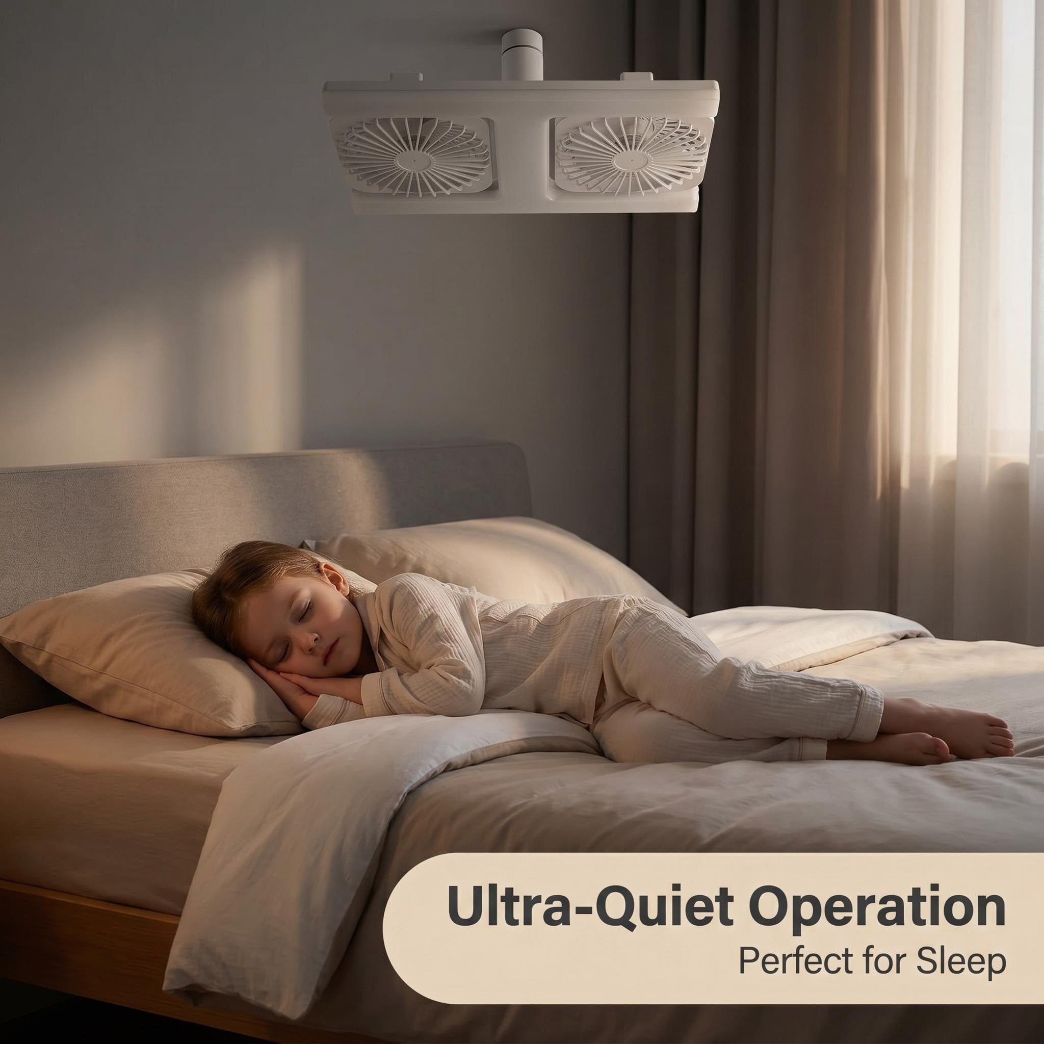 Moderni LED stropni ventilator sa svjetlom 2 u 1 - s daljinskim upravljačem ❄️💡🌀🏠