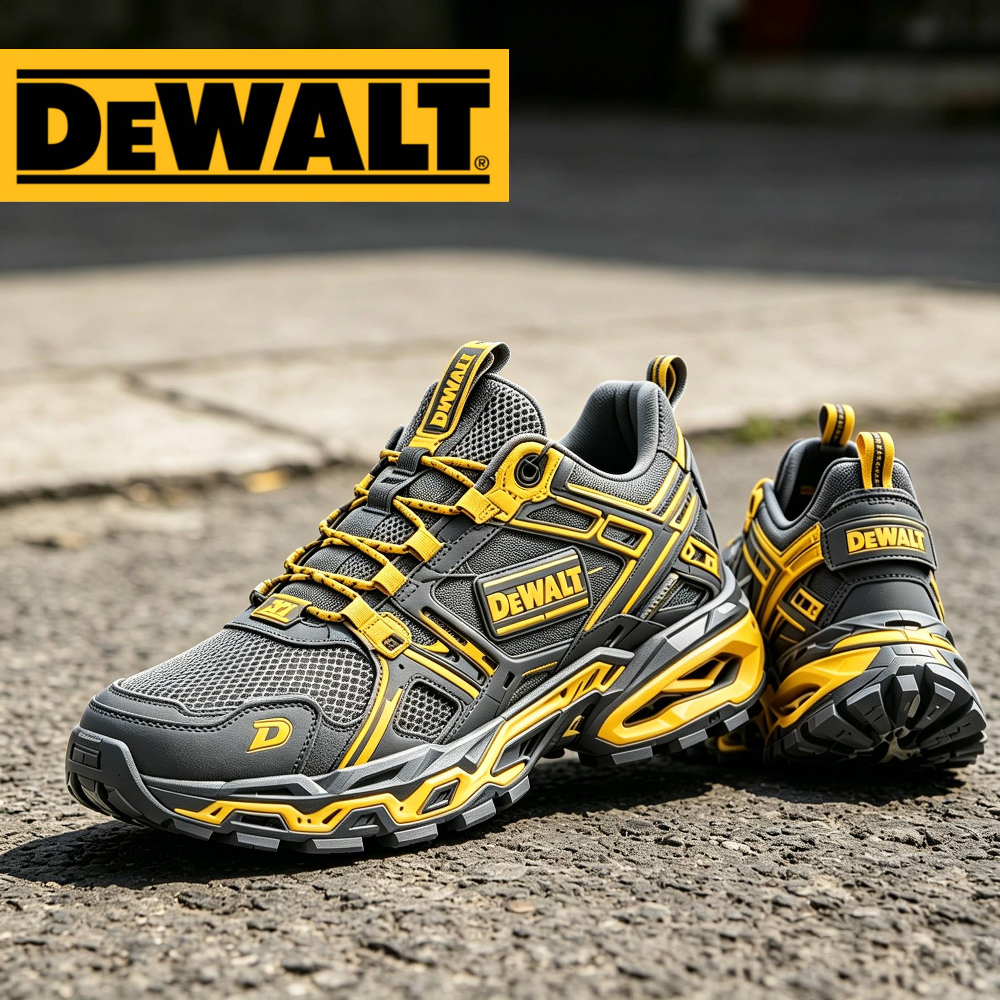 🍄DEWALT Επαγγελματικά αδιάβροχα και αναπνεύσιμα παπούτσια εργασίας και πεζοπορίας για άνδρες