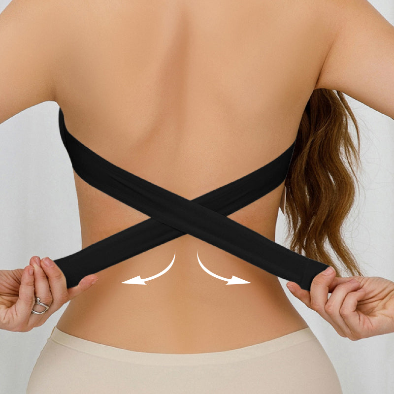 👙Triumph👙Ženski grudnjak bez naramenica s protukliznim križnim kopčanjem